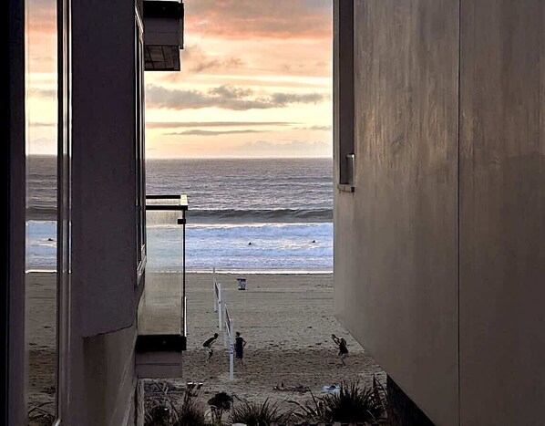 Accommodatie ligt op het strand