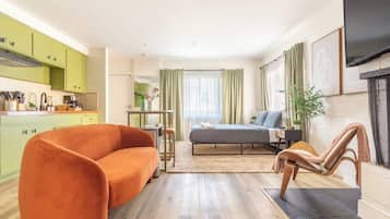 電視、壁爐、Netflix、串流服務