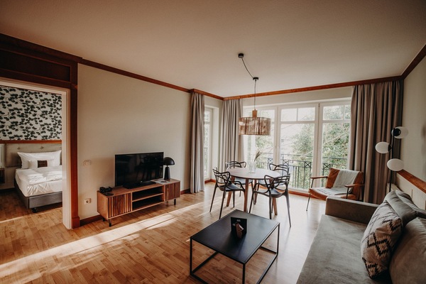 Offener Wohn- und Essbereich