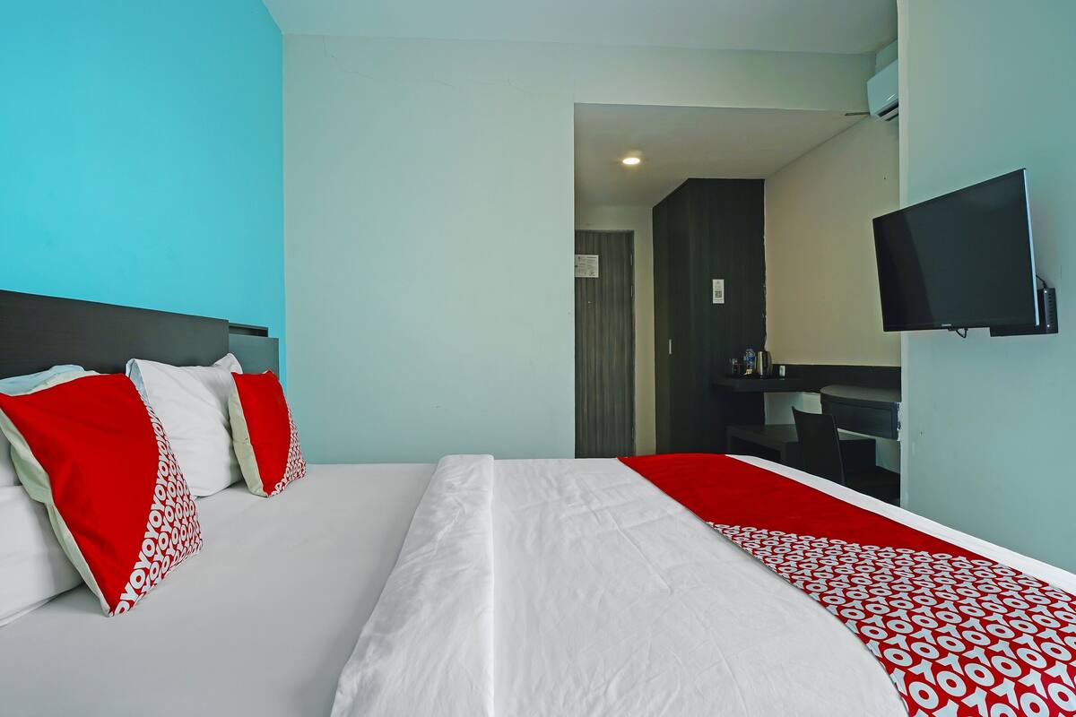 Deluxe-Doppelzimmer | Zimmersafe, Schreibtisch, laptopgeeigneter Arbeitsplatz