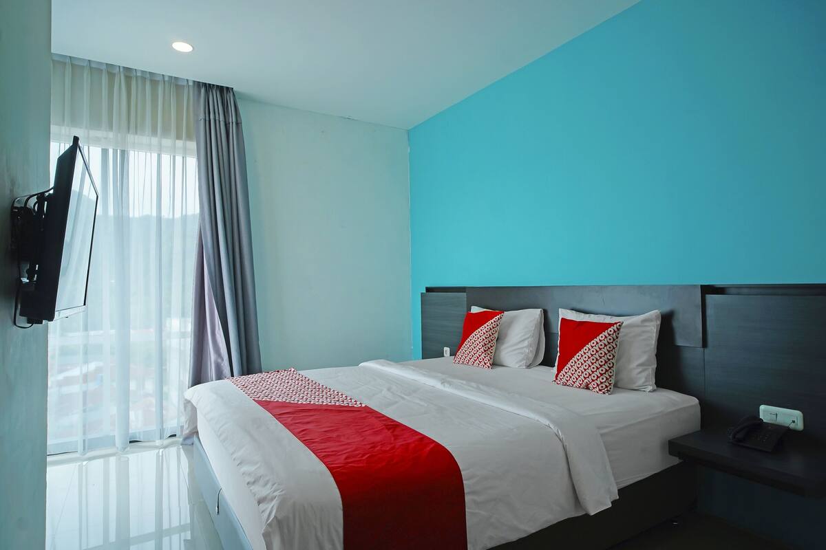 Deluxe-Doppelzimmer | Zimmersafe, Schreibtisch, laptopgeeigneter Arbeitsplatz