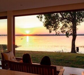 Sitteområde i lobbyen