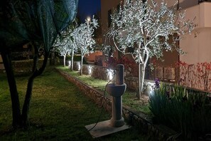 Overnattingsstedets uteområder