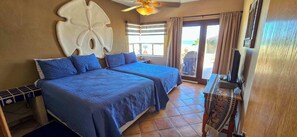 4 bedrooms, desk, iron/ironing board, WiFi