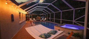 The Utopia Resort Heated Pool Spa Waterfall BBQ Studio and more Hosted by Relaxtay