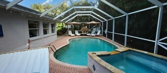 The Utopia Resort Heated Pool Spa Waterfall BBQ Studio and more Hosted by Relaxtay