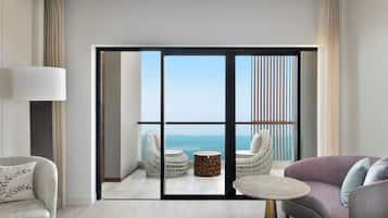 Premium bedding, down duvets, minibar, in-room safe