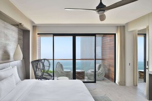 Suite – classic, 1 kingsize-seng, ikke-røyk, fjellutsikt (Balcony) | Sengetøy av topp kvalitet, dundyner, minibar og safe på rommet