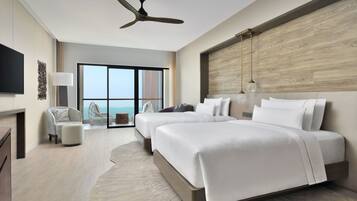 Premier Room, 2 Single Beds, Non Smoking, Valley View (Balcony) | Premium bedding, down duvets, minibar, in-room safe