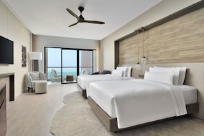 Habitación Premier, 2 camas individuales, para no fumadores, vista al valle (Balcony) | Ropa de cama de alta calidad, edredón y minibar 