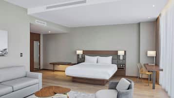 Suite, 1 Schlafzimmer, Stadtblick