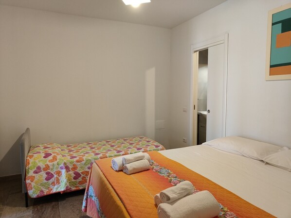 1 bedroom, iron/ironing board, travel crib, free WiFi