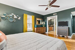 2 dormitorios, escritorio, tabla de planchar con plancha y wifi gratis