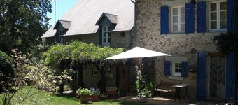 New apartment in country house with terrace and garden