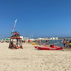 Vue sur la plage/l’océan