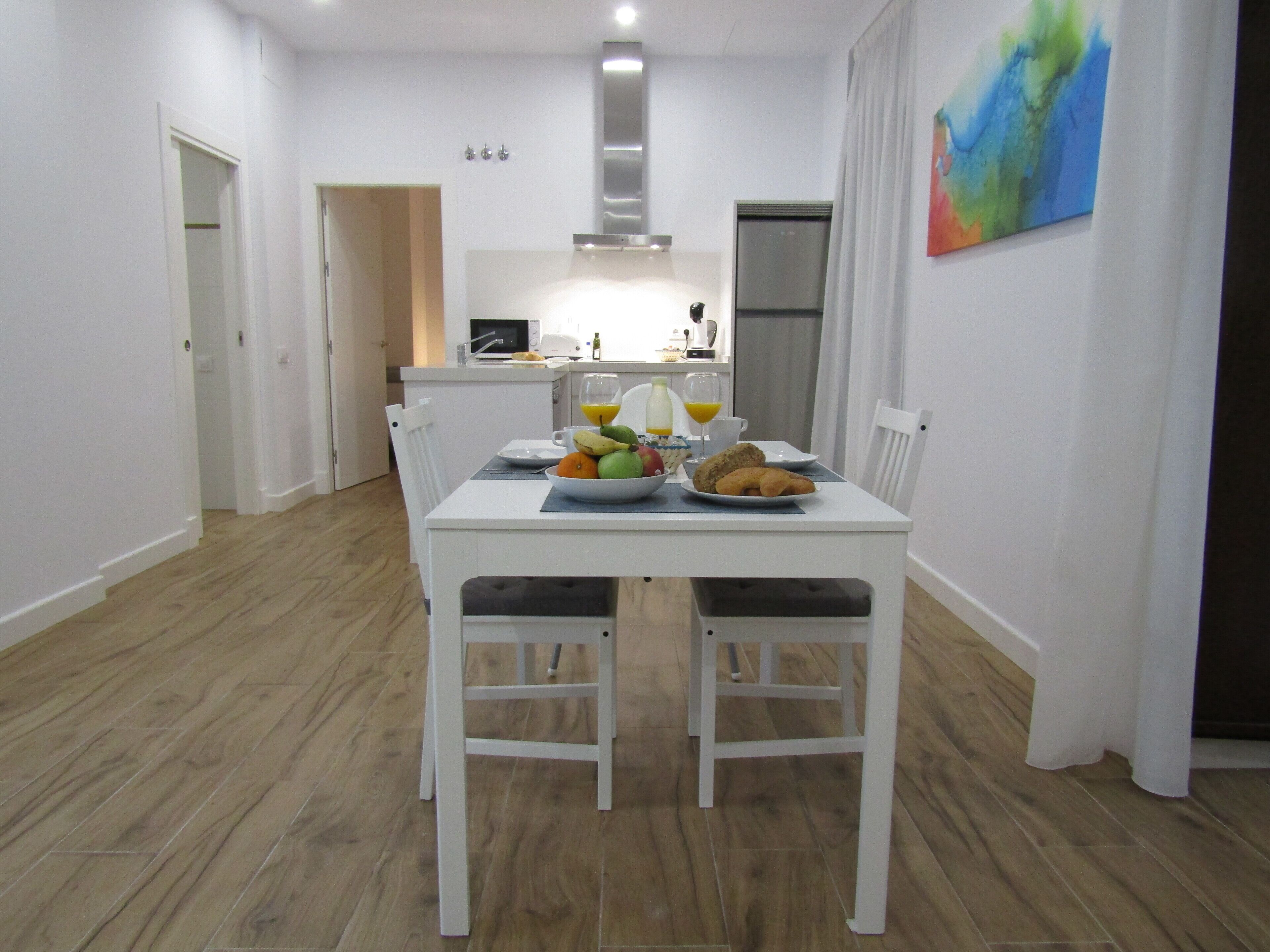 Appartement | Coin séjour | TV connectée de 43 pouces avec chaînes numériques, télévision