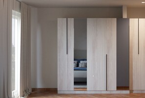 舒適公寓客房, 3 間臥室, 花園景觀 | 1 間臥室、床單