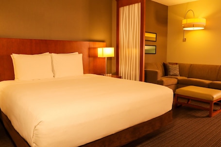 Room (King size bed) | Premium bedding, down comforters, memory foam beds, in-room safe