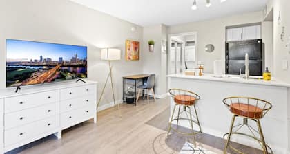 Stylish Modern Studio Close to Downtown and Domain