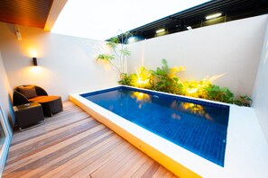 Deluxe Quadruple Room, 2 Bedrooms | Terrace/patio - Woda Villa & Spa (Batam)