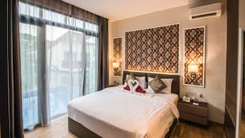 Superior Double Room, 1 Katil Ratu (Queen) | Peti besi dalam bilik, seterika/papan seterika, Wi-fi percuma