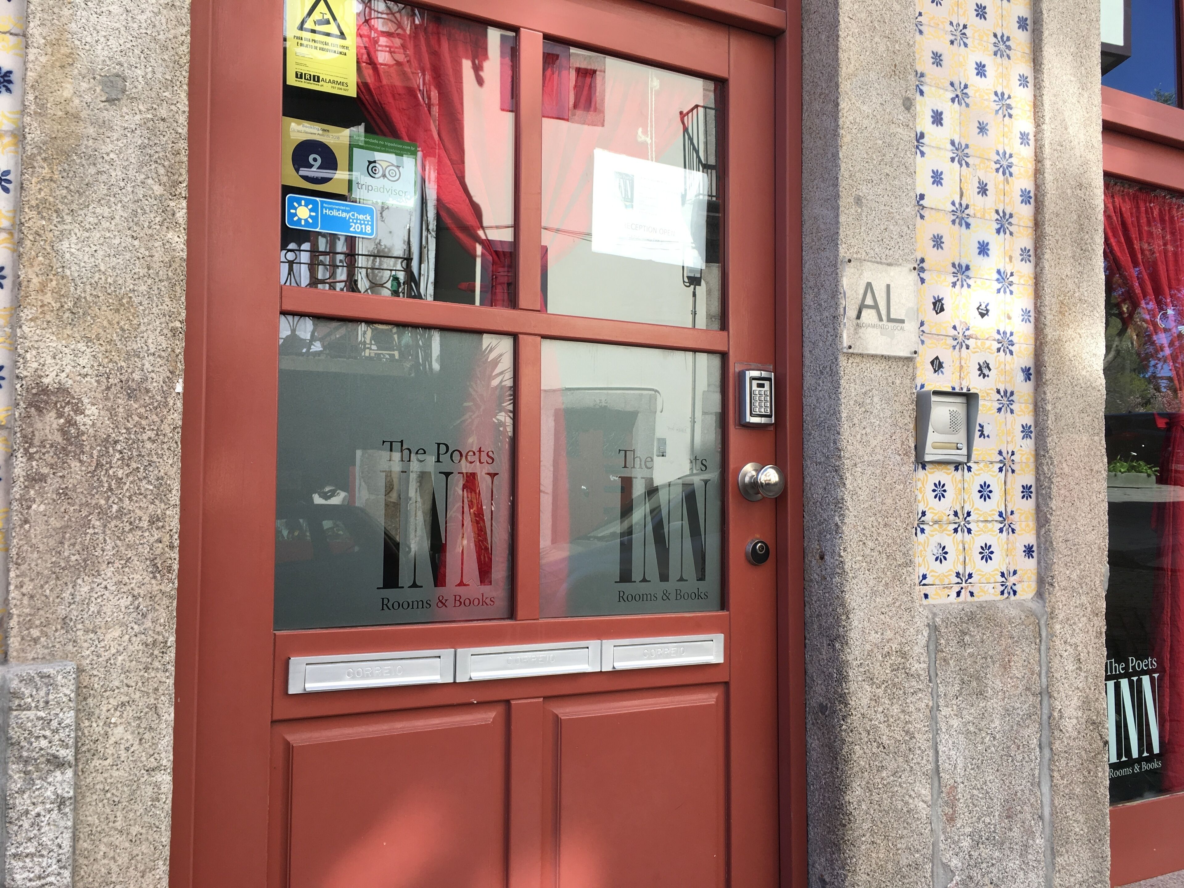 Fachada del alojamiento