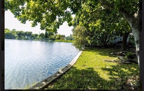 Property grounds - Three bedroom Panoramic Lake front home (Lauderdale Lakes)
