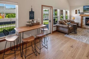 TV connectée, cheminée