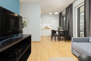 Living room - Powązkowska Apartment by Renters (Warsaw)