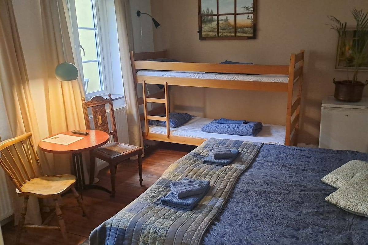 Standard Double Room, Multiple Beds | In-room safe, individually decorated, individually furnished