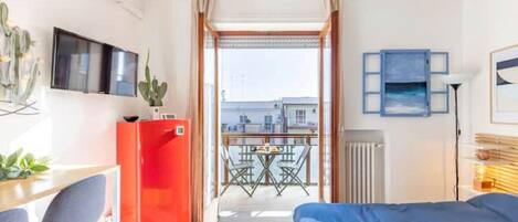 1 غرفة نوم ومكواة/لوح كي وواي فاي مجانًا وملاءات أسرّة