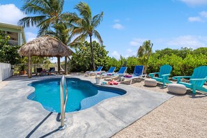 Una piscina climatizada