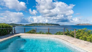 Una piscina riscaldata