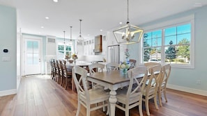 Dining - Lux Beach Home | Lake Views, Gas Fire Pit | Walk to South Beach and Downtown (South Haven)