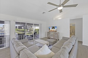 TV, foosball - Waterfront Home | Pool, Hammock & Oversized Yard (Marco Island)