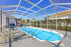 Piscine chauffée
