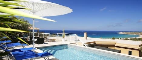 屋外プール、温水プール