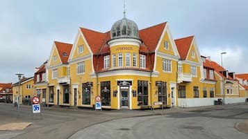 Overnatningsstedets facade