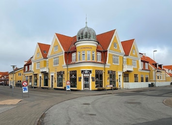 Majoituspaikan julkisivu
