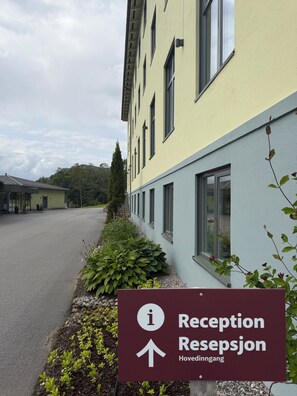 Fassade der Unterkunft