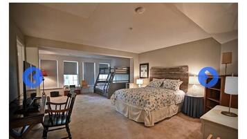 4 bedrooms, iron/ironing board, free WiFi