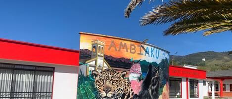 Façade de lâhĂ©bergement