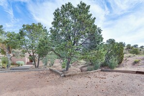 Property grounds - Heated Pool Access! Mtn-View Santa Fe Home, Patio (Santa Fe)