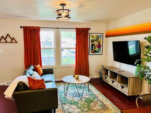 スマートテレビ、暖炉