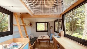 Familie chalet | Uitzicht vanuit de kamer