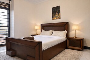 1 室のベッドルーム、WiFi、ベッドシーツ