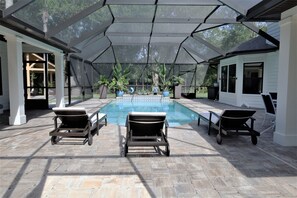 Außenpool, beheizter Pool