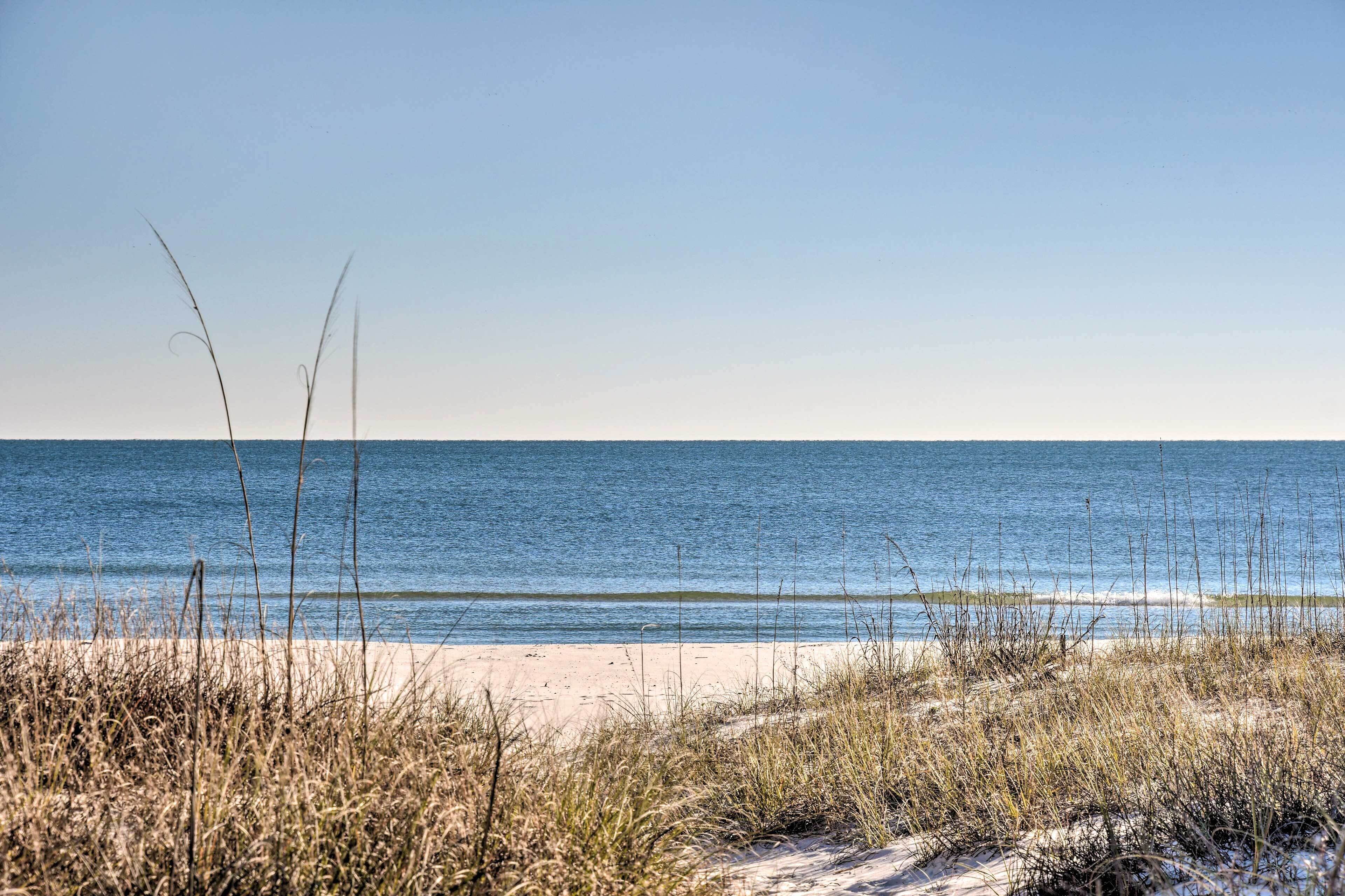 Beach nearby