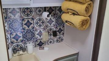 Handtücher, Seife, Shampoo