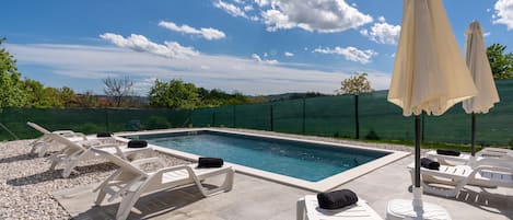 Alberca al aire libre